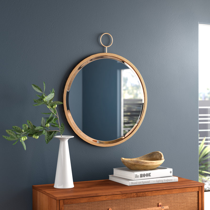 Modern & Contemporary Beveled Accent Mirror & Reviews AllModern